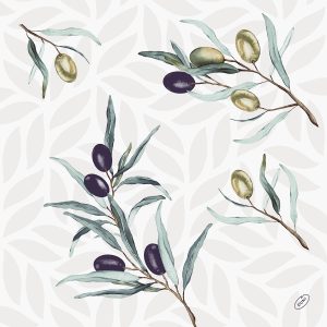 Duni 40x40см 50бр. - Olive Garden